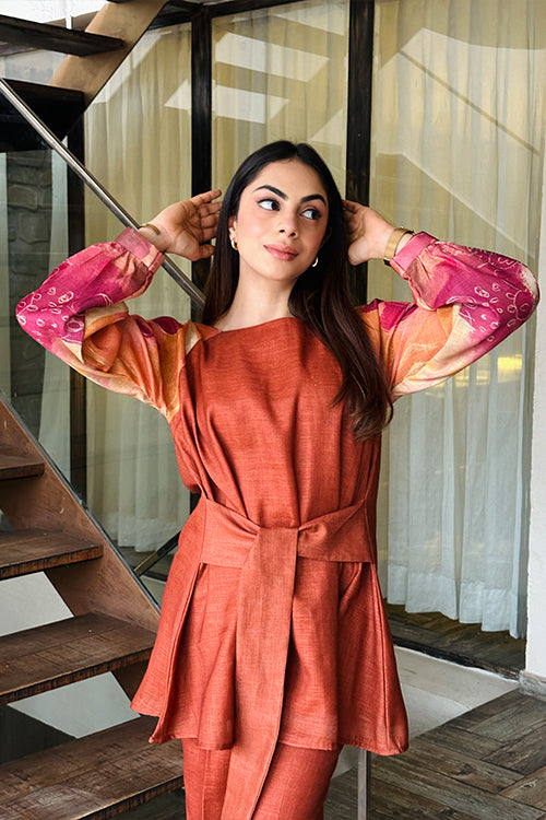 Relaxed Linen Coord Set
