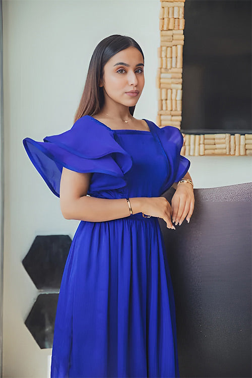 The Trendsetter Blue Dress