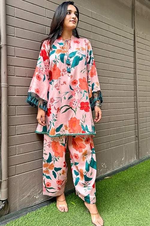 Ayeza Floral Kurta Set
