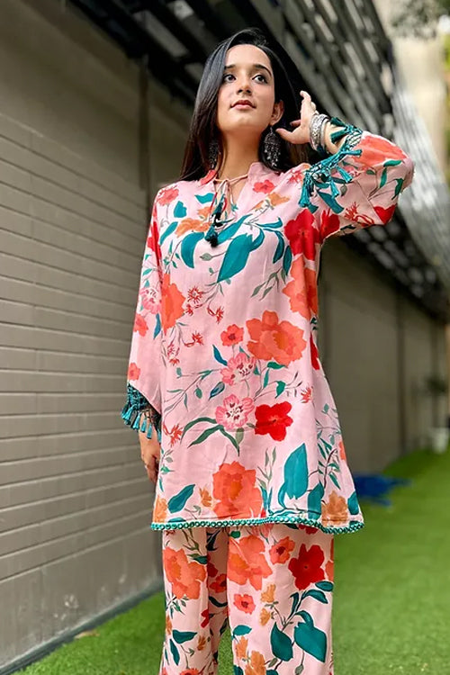 Ayeza Floral Kurta Set