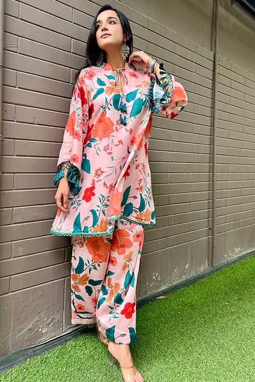 Ayeza Floral Kurta Set
