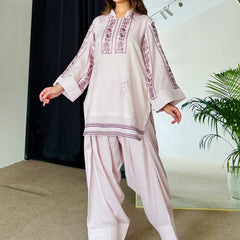 Dusky Petal Kurta Set
