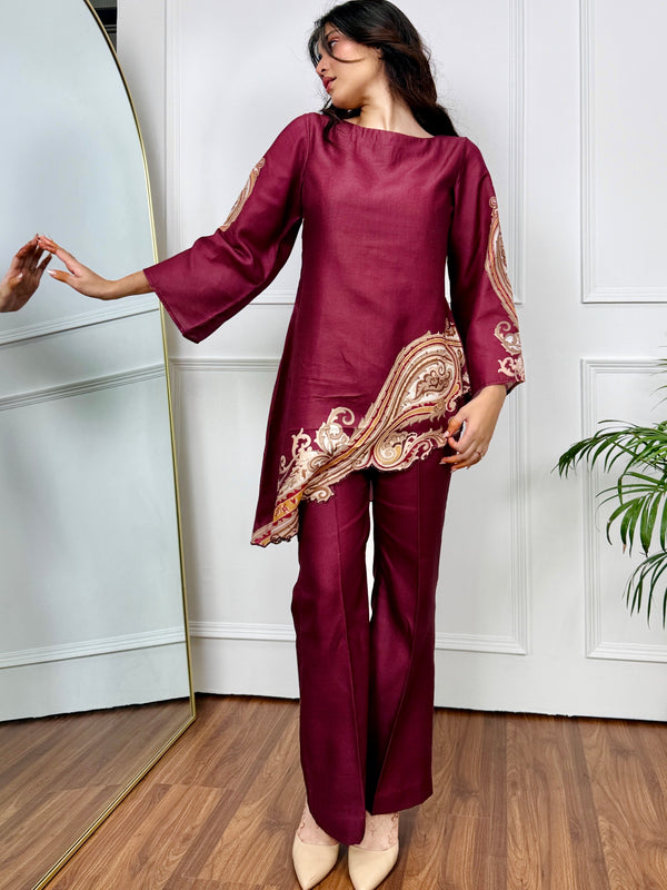 Paisley Rouge Co-ord Set