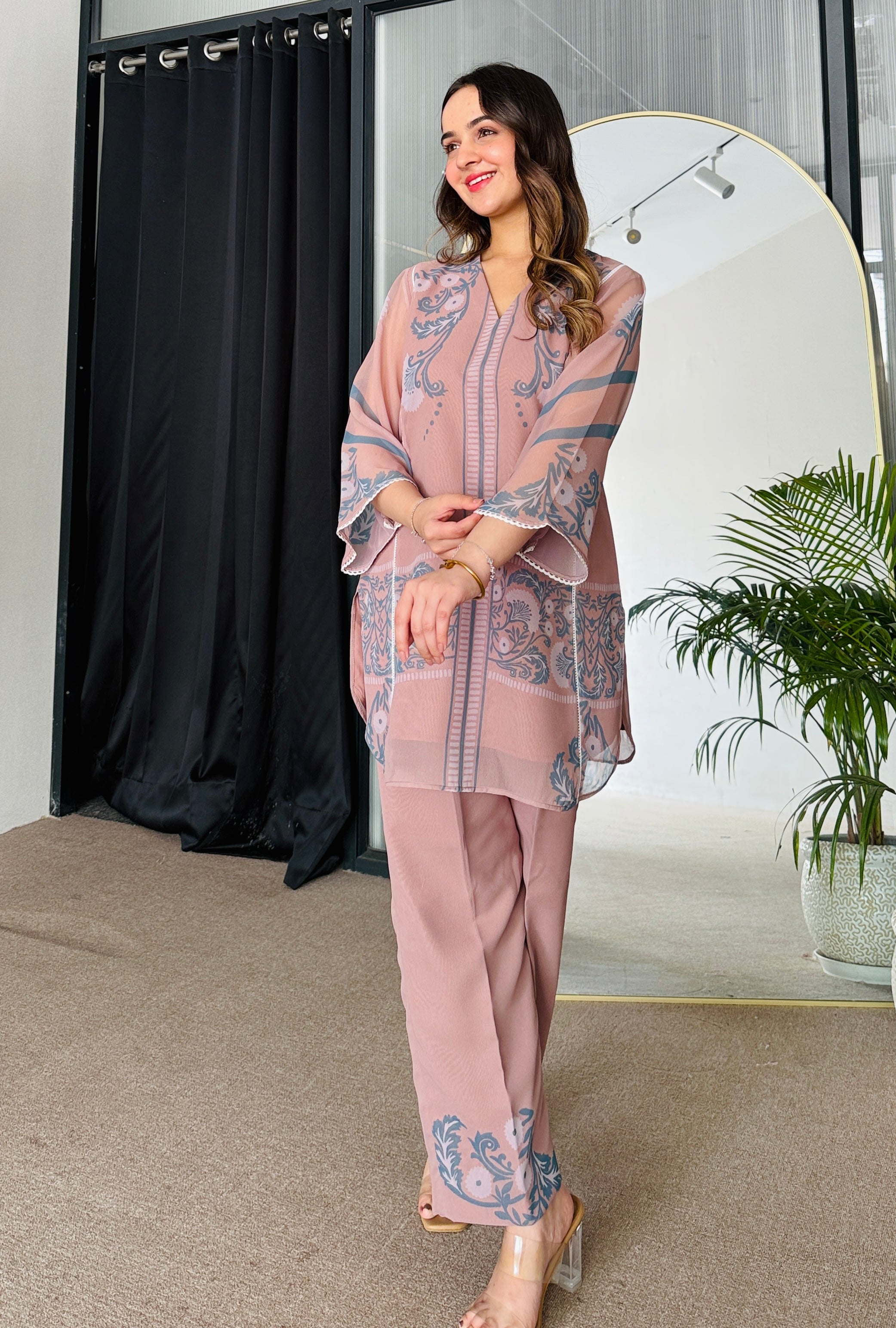 Earthern Summer Kurta Set