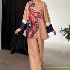 Earthy Brown Winter Kurta Set
