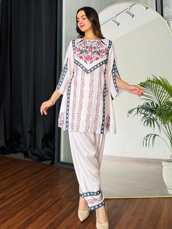Heer Pastel Kurta Set