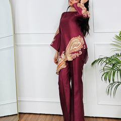 Paisley Rouge Co-ord Set