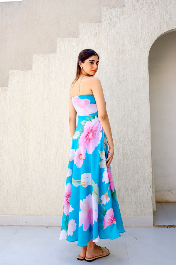 Miley Floral Midi Dress