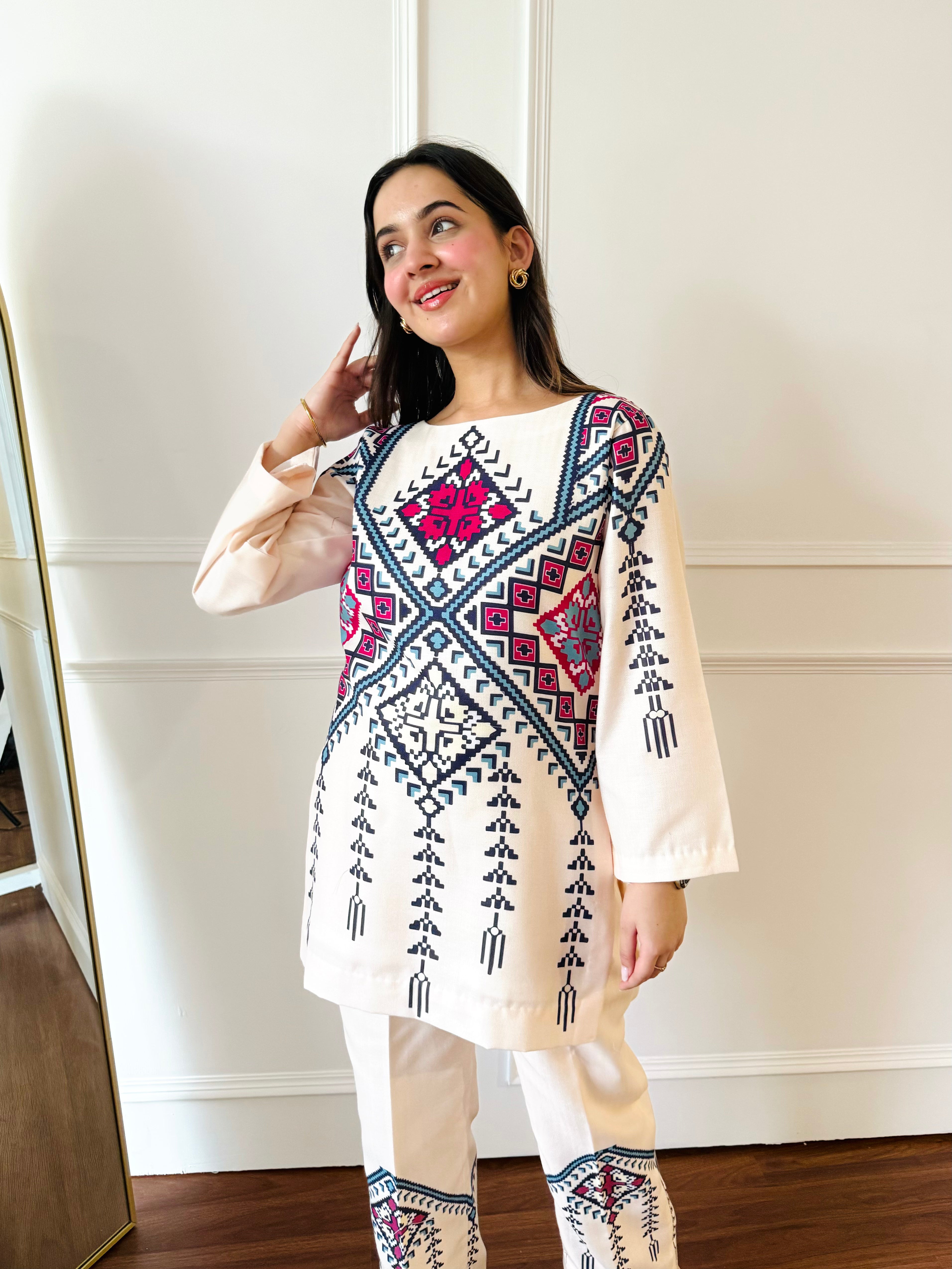 Ivory Radiance Kurta Set