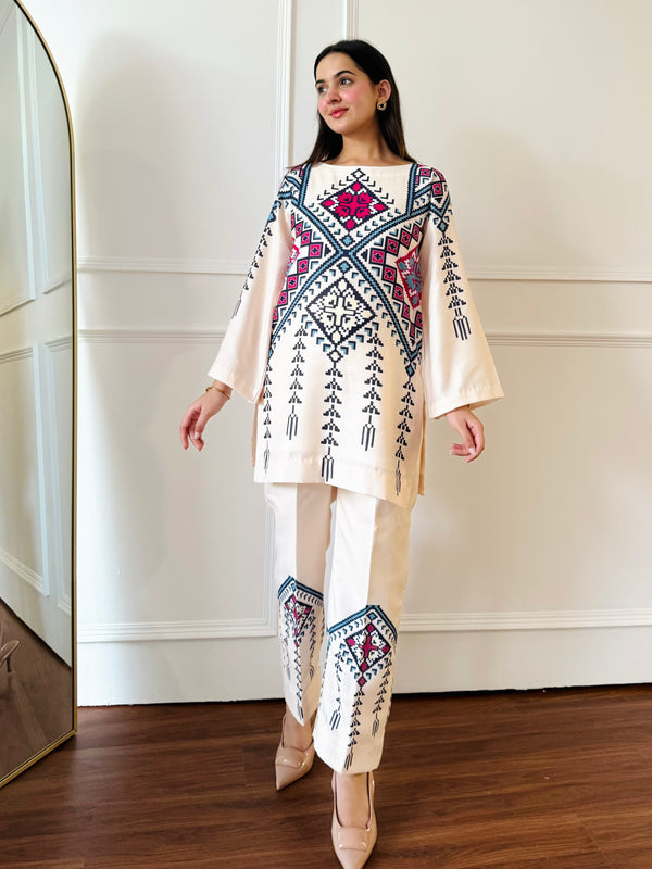 Ivory Radiance Kurta Set