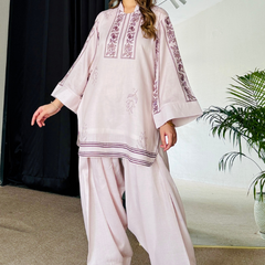 Dusky Petal Kurta Set