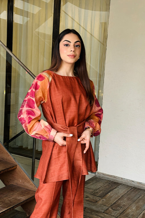 Relaxed Linen Coord Set