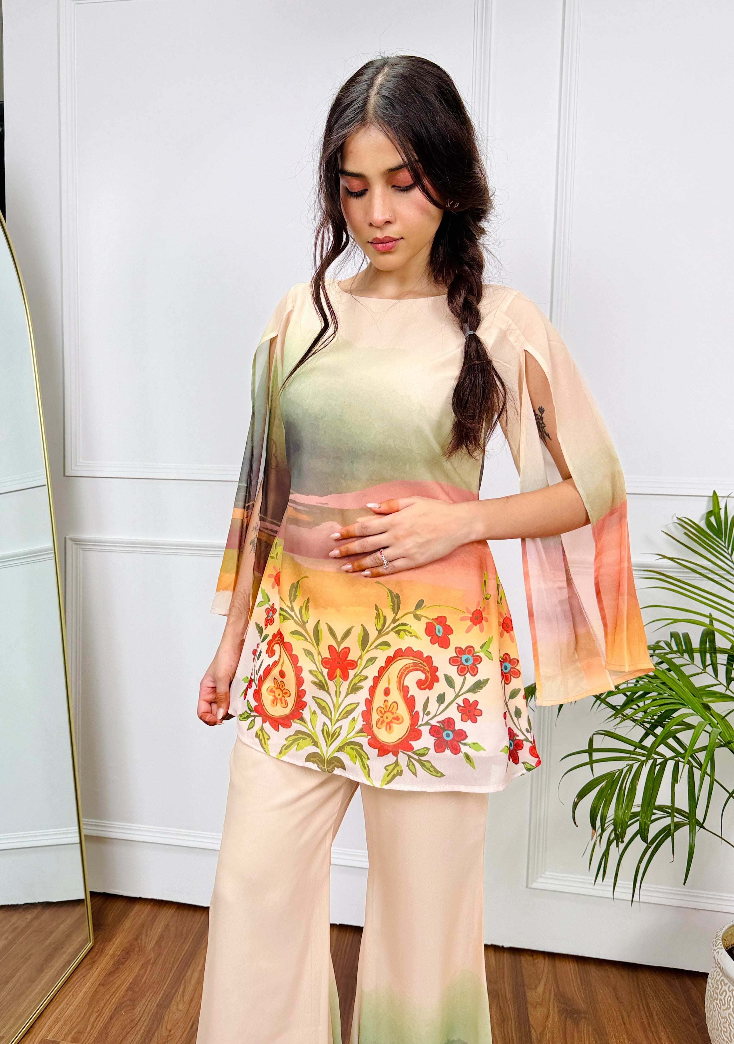 Blush Sand Kurta Set