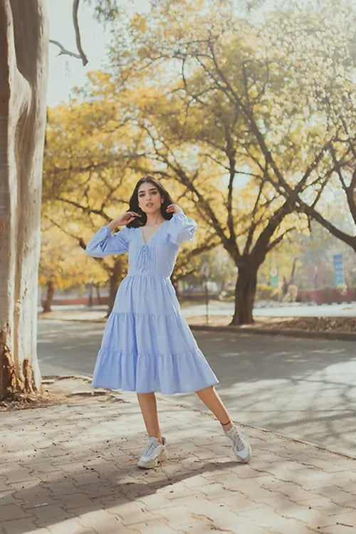 La Bella Layered Midi Dress
