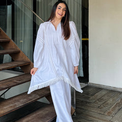 All White Kurta Set