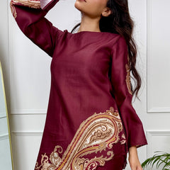 Paisley Rouge Co-ord Set