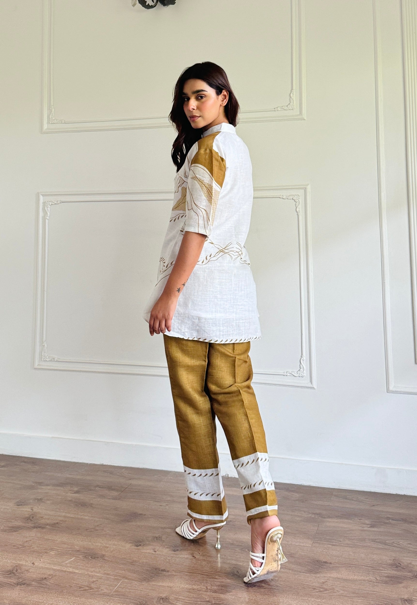 Relaxed White Summer Co-ord Set