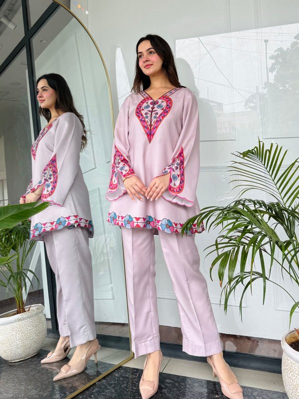 Blush Heart Kurta Set
