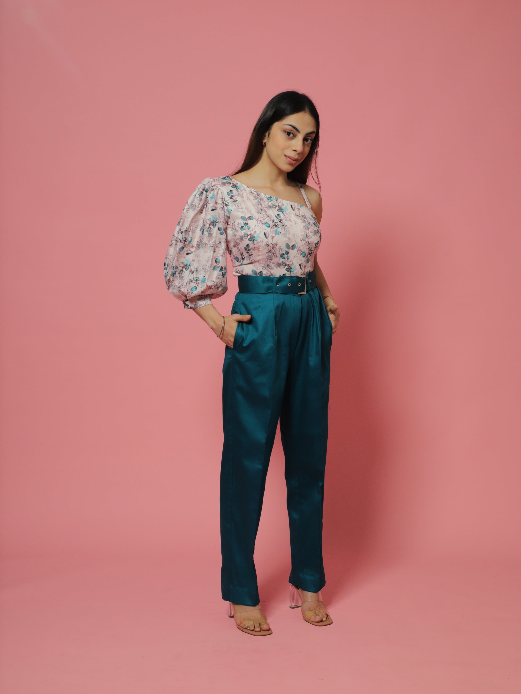 Emily One Sleeve Pastel Top