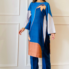 Blue Mirage Kurta Set