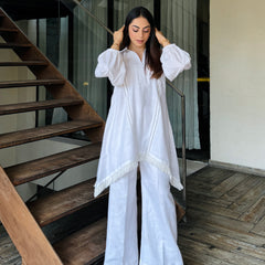 All White Kurta Set