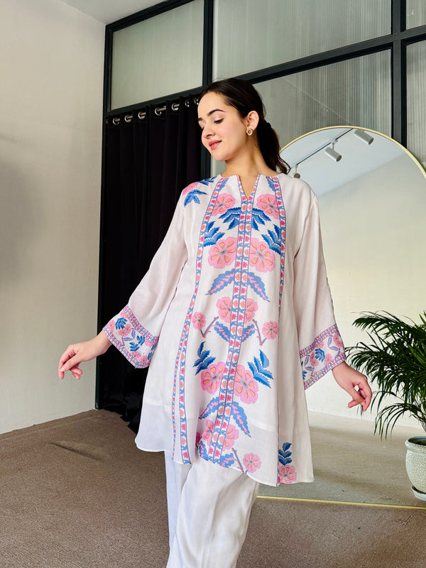 Pearl Petals Kurta Set