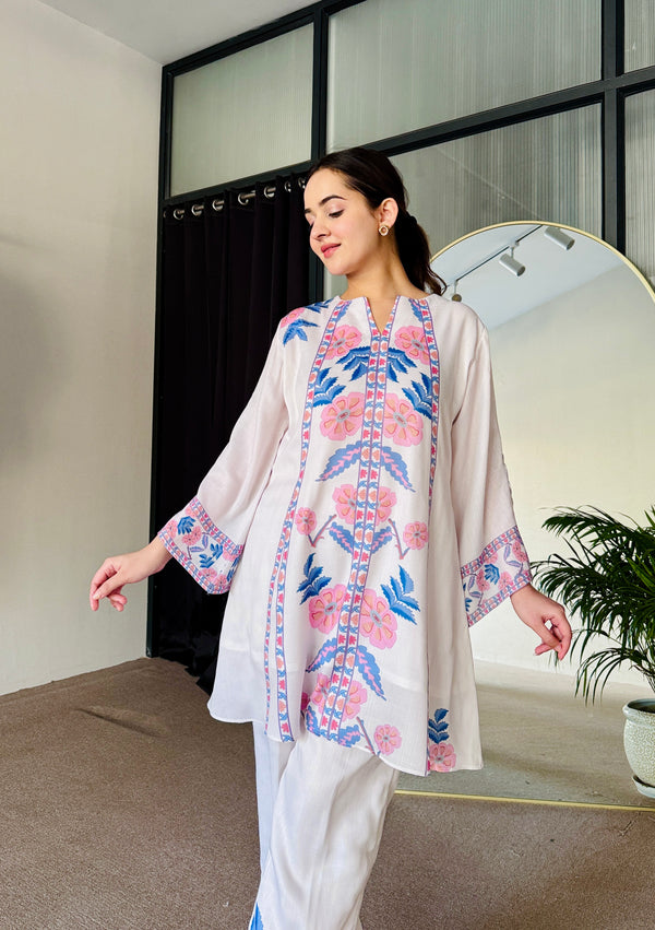 Pearl Petals Kurta Set