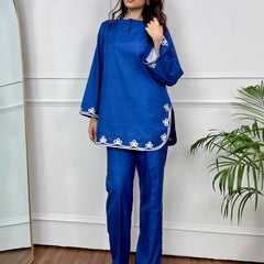 Denim Dastan Kurta Set