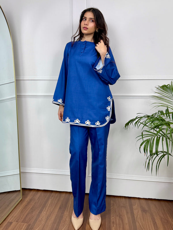 Denim Dastan Kurta Set
