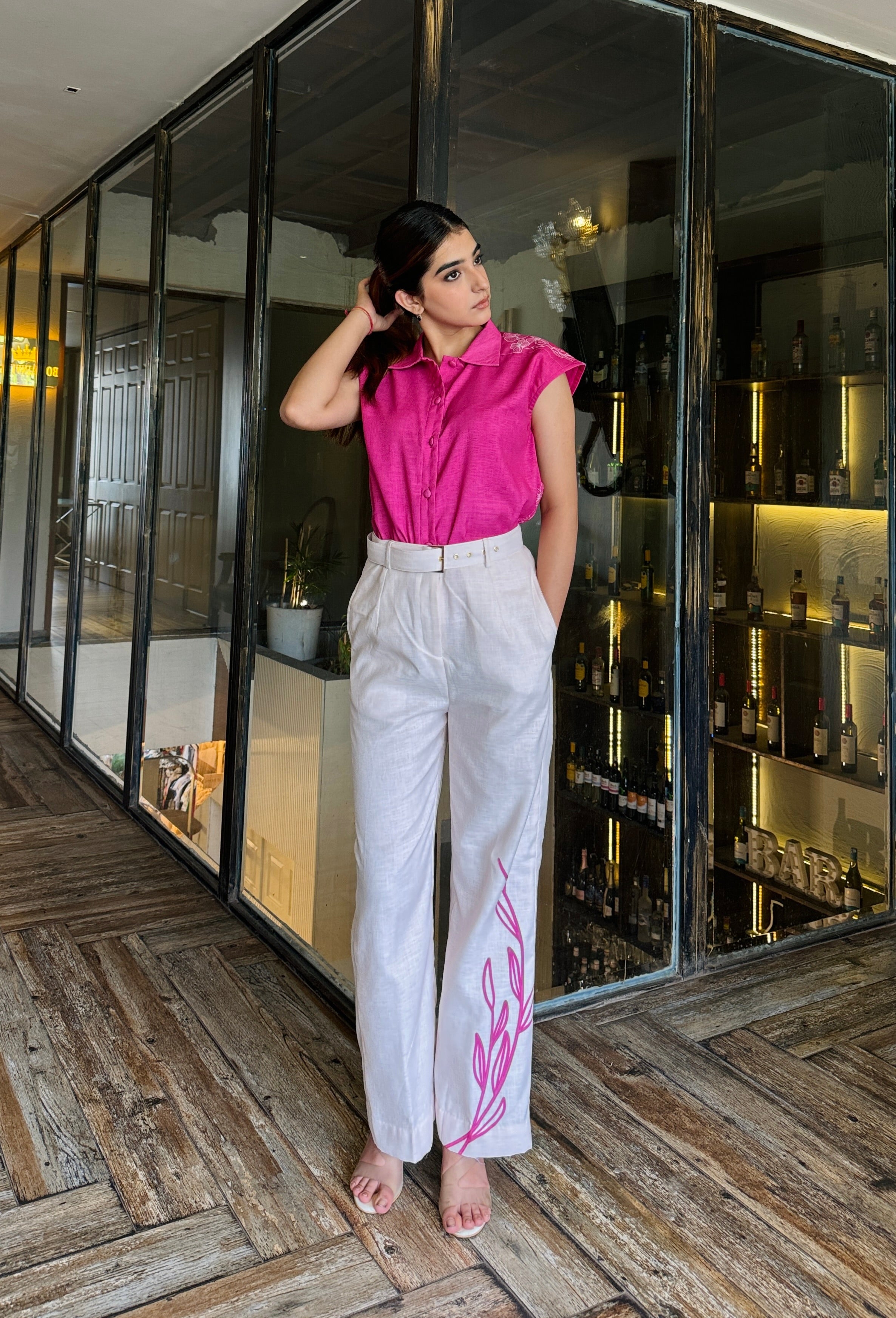 Pink Summer Coord - Women's Co-Ord Sets Online | Pluch Designs