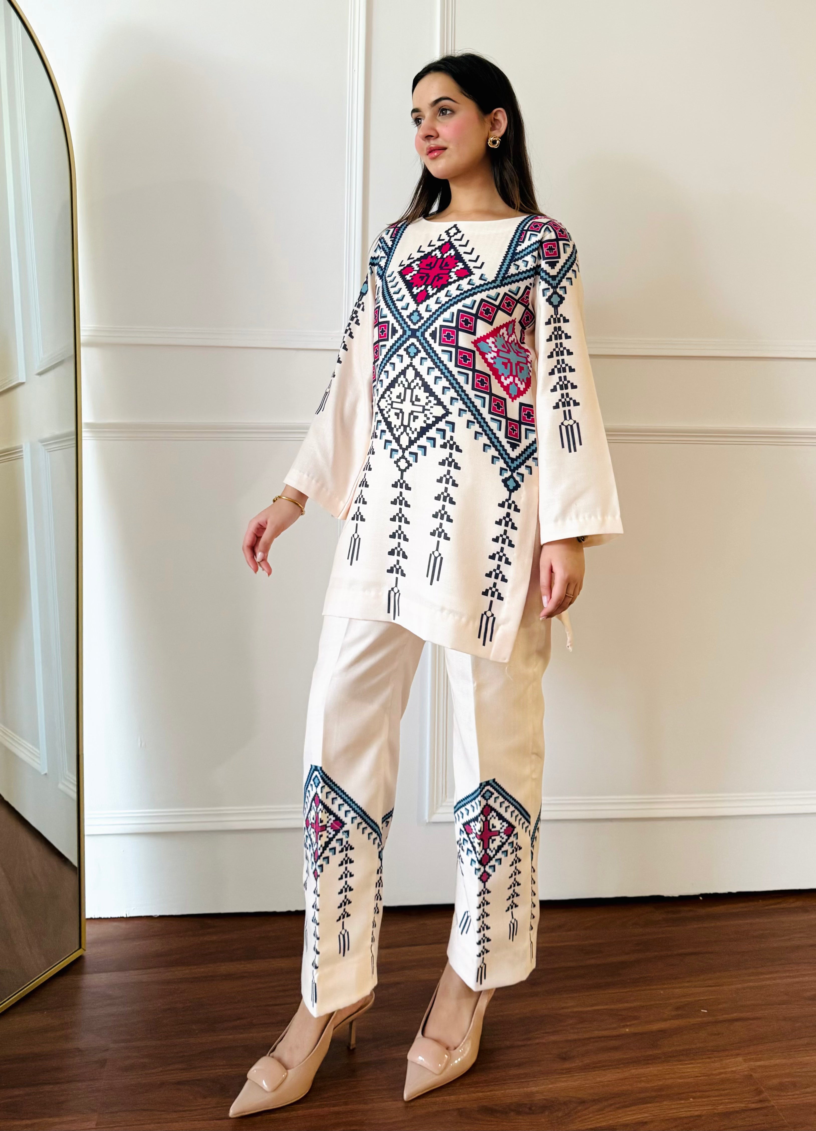 Ivory Radiance Kurta Set
