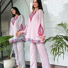 Blush Heart Kurta Set