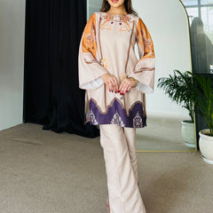 Sara Pastel Winter Kurta Set