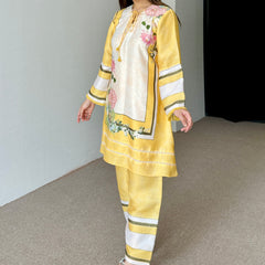 Yellow Festive Kurta Set