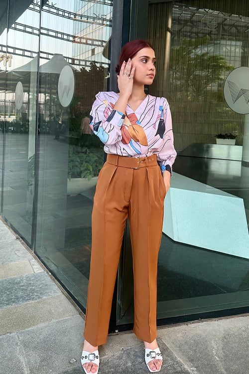 Lyla Brown Pink Summer Coord