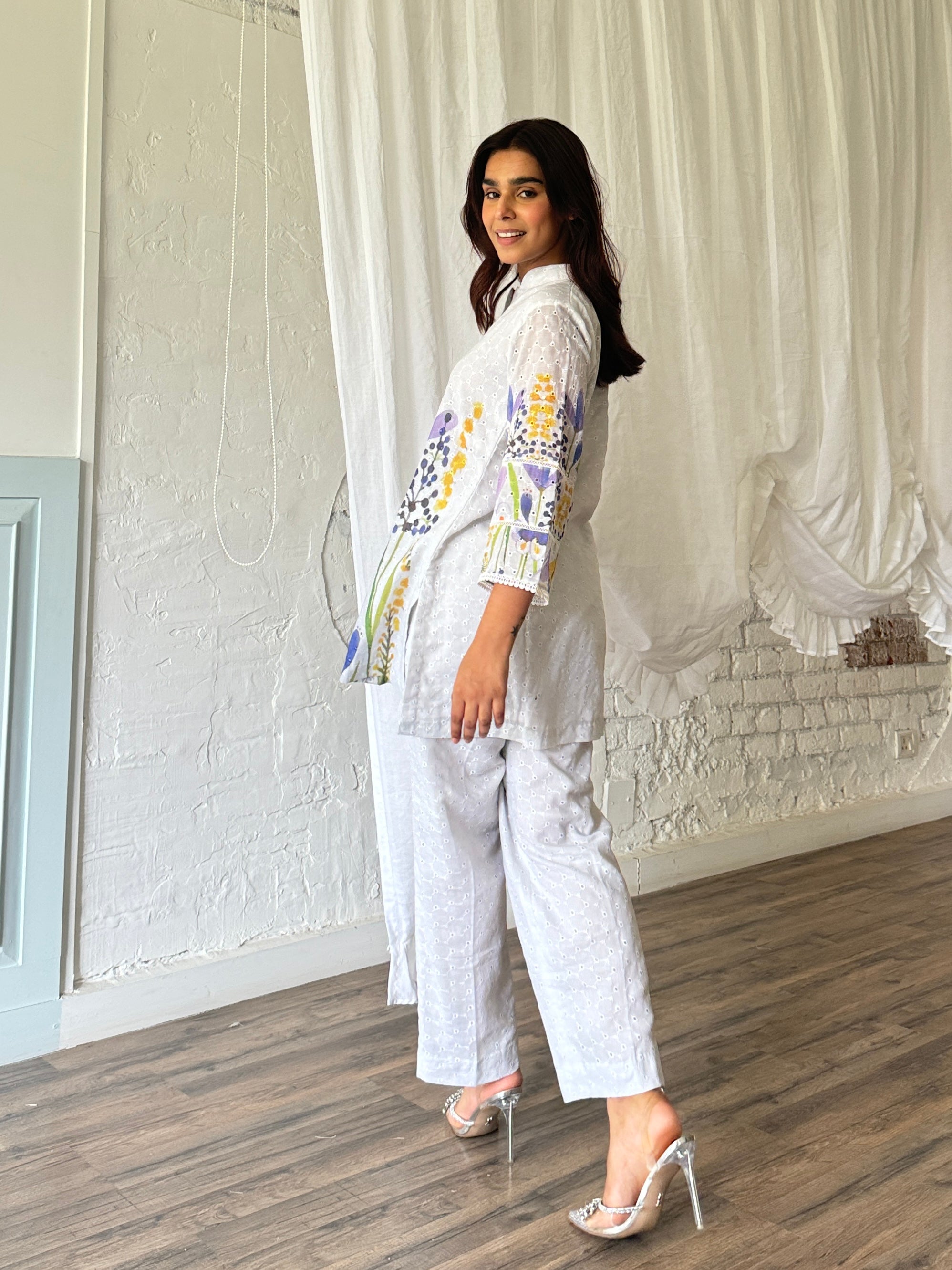 Amaira Floral Schiffi Summer Coord