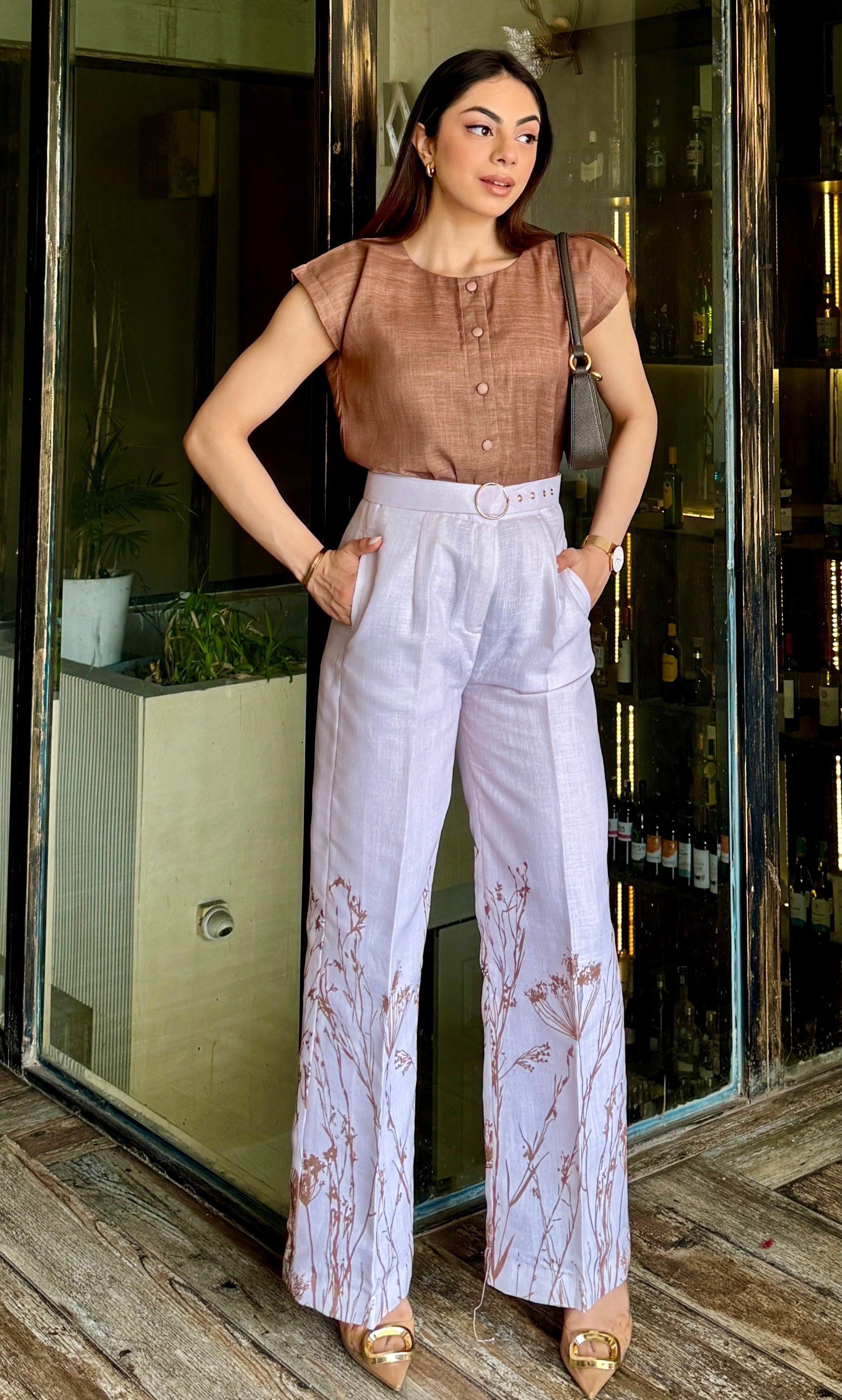 Minimalist Linen Coord Set