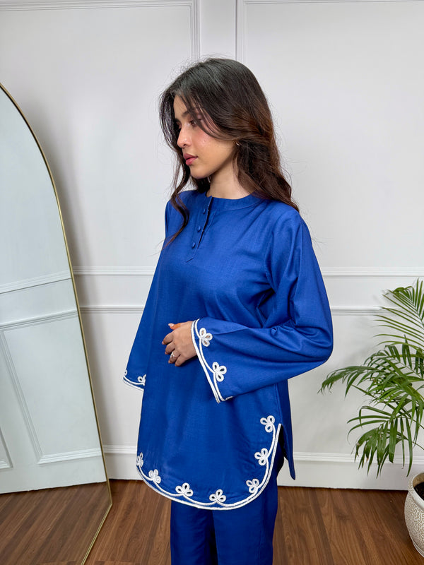 Denim Dastan Kurta Set