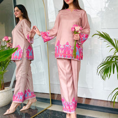 Mocha Rose Kurta Set