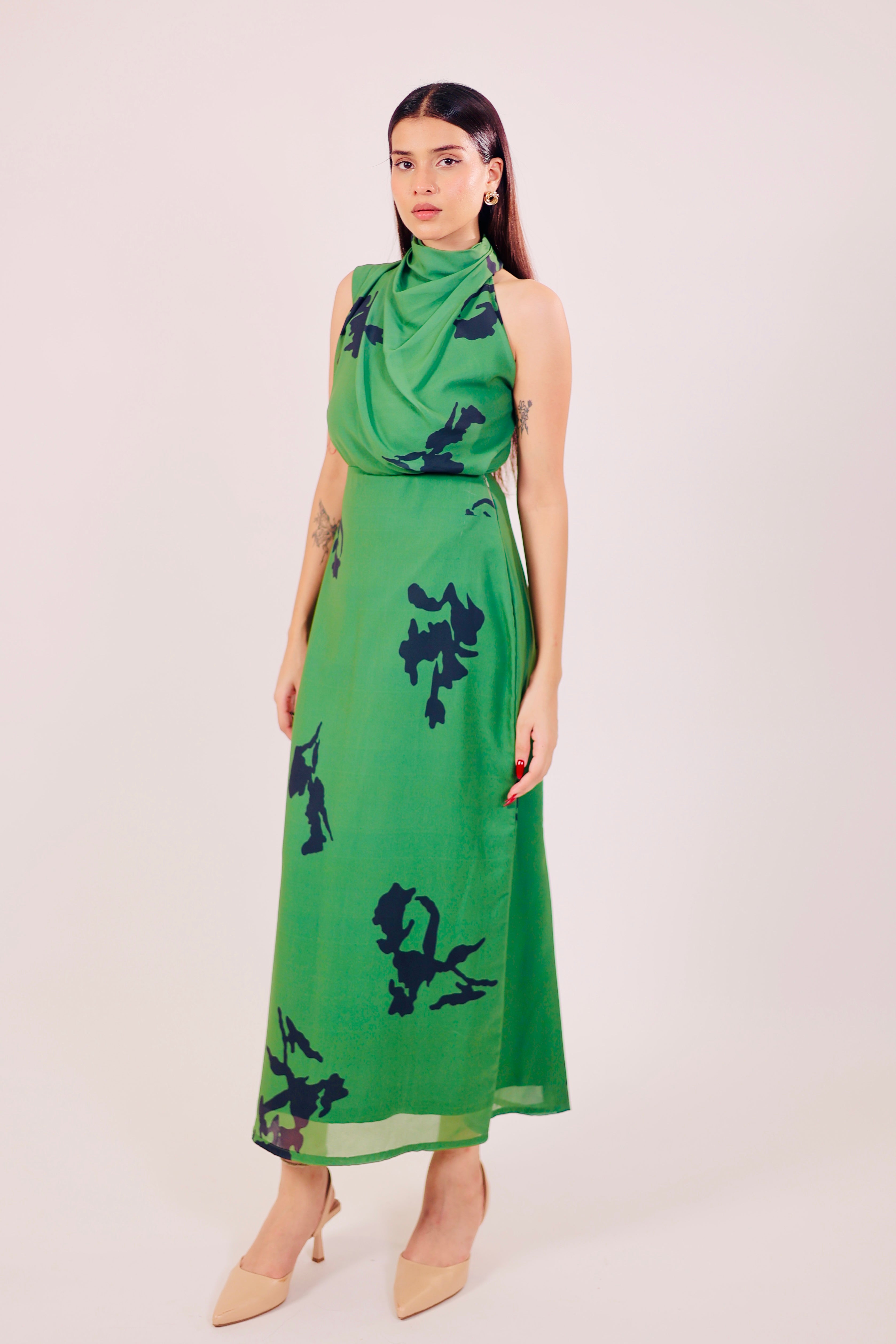 Green Envy Skirt Set