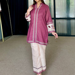 Rogue Pink Pakistani Kurta Set