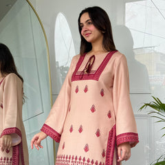 Beige Royale Farshi Salwaar Set