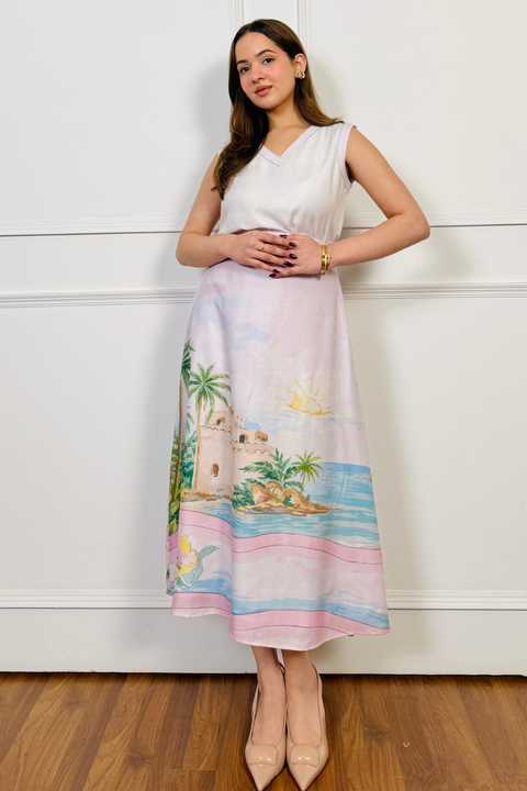 Summer Paradise Skirt Set