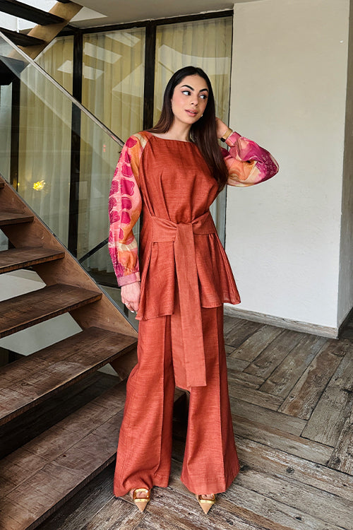 Relaxed Linen Coord Set