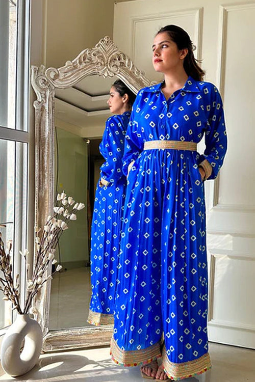 Tahira Bandhni Fusion Jumpsuit