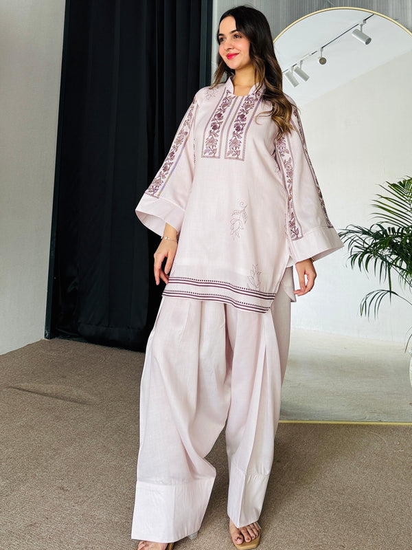 Dusky Petal Kurta Set