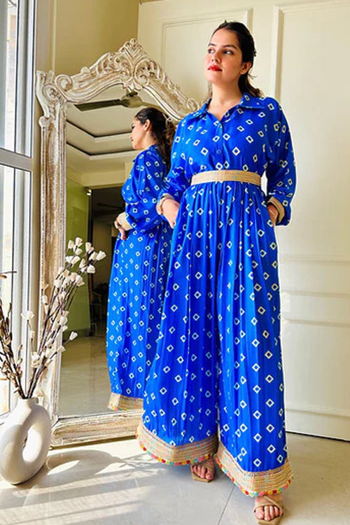 Tahira Bandhni Fusion Jumpsuit