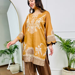 Mustard Mirage Kurta Set