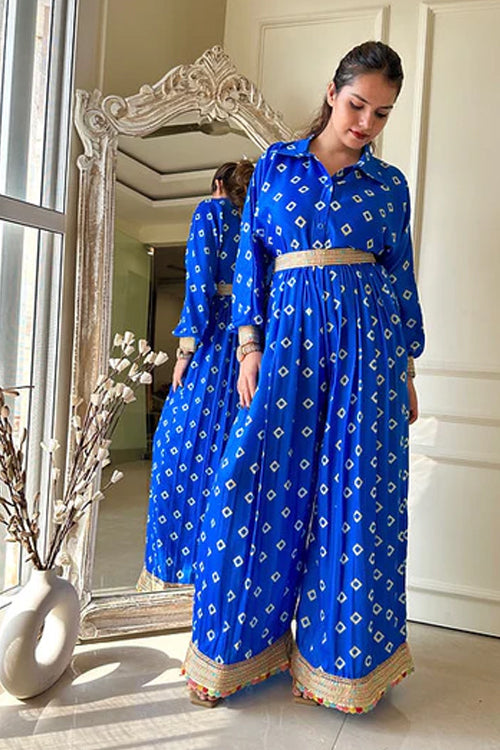 Tahira Bandhni Fusion Jumpsuit