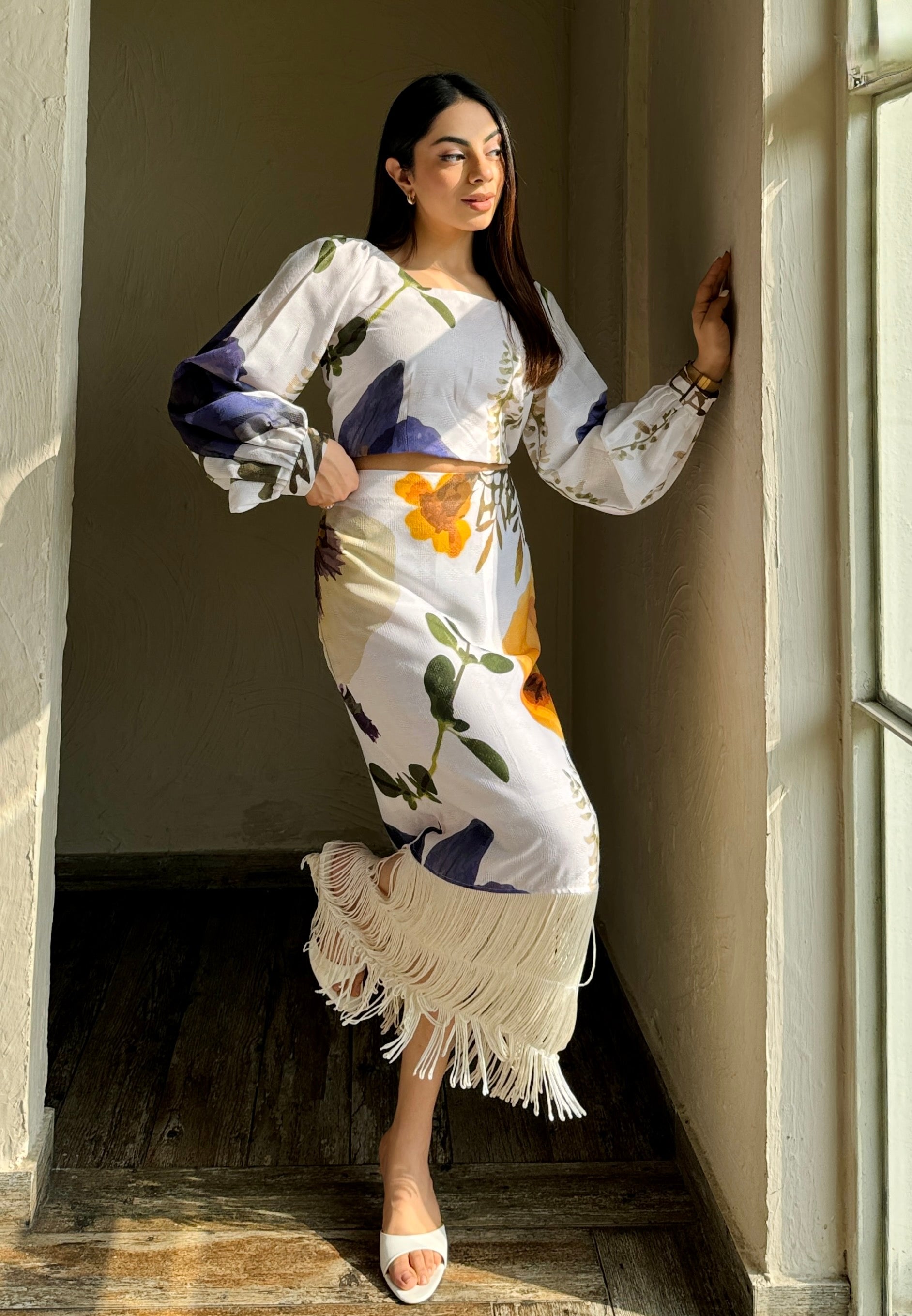 A Little Extra Skirt Set
